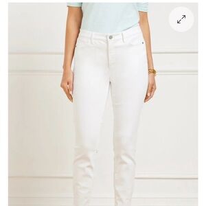 Talbots White Crop Jeggings Jeans Size 16W never worn still have tags! NWT
